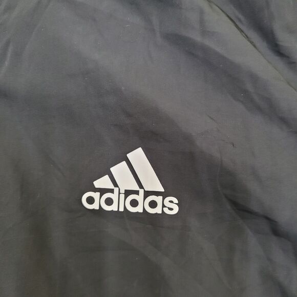 ADIDAS Jacket Womens Small 18x19 Black Lined - Picture 13 of 15